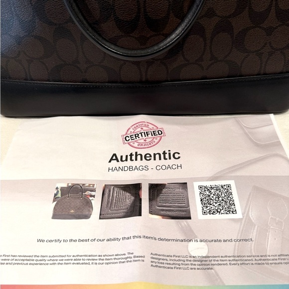 Coach F27584 EUC Sierra Satchel
Signature Brown Black - Picture 12 of 14